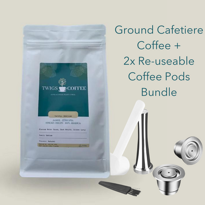Sustainable Coffee & Reusable Pod Bundle (Nespresso Compatible)